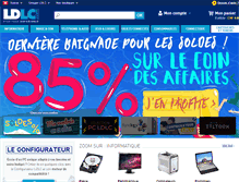 Tablet Screenshot of ldlc.ch